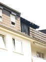 Mark Medlock s Dachwohnung ausgebrannt Koeln Porz Wahn Rolandstr P74